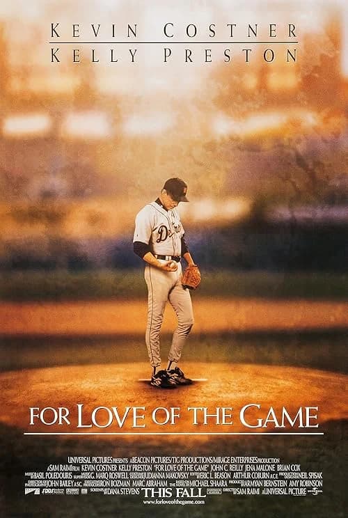 For Love of the Game film posteri