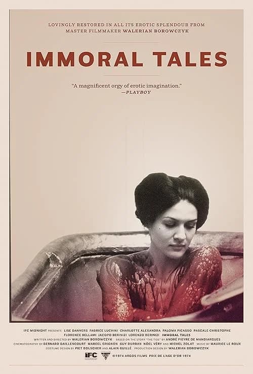 Immoral Tales film posteri
