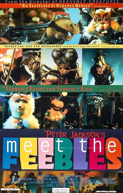 Meet the Feebles film posteri