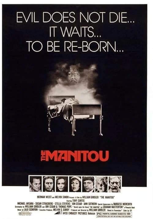 The Manitou film posteri