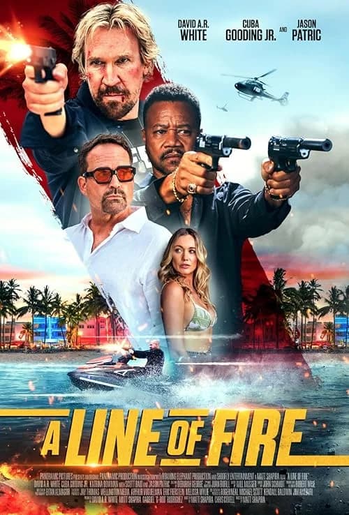 A Line of Fire film posteri