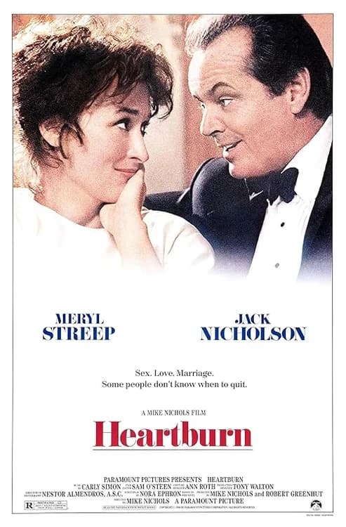 Heartburn film posteri
